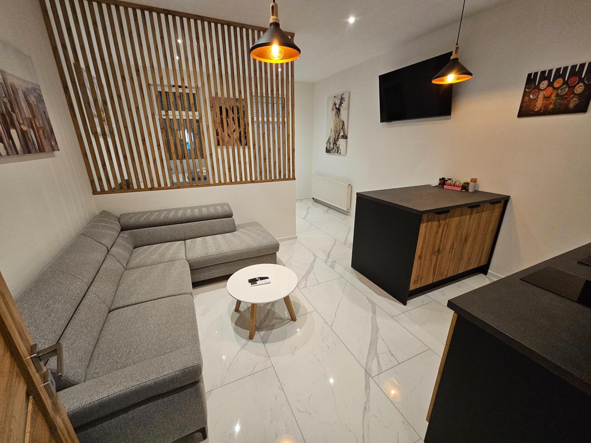 Apartmani New York Nova Gradiska Buitenkant foto