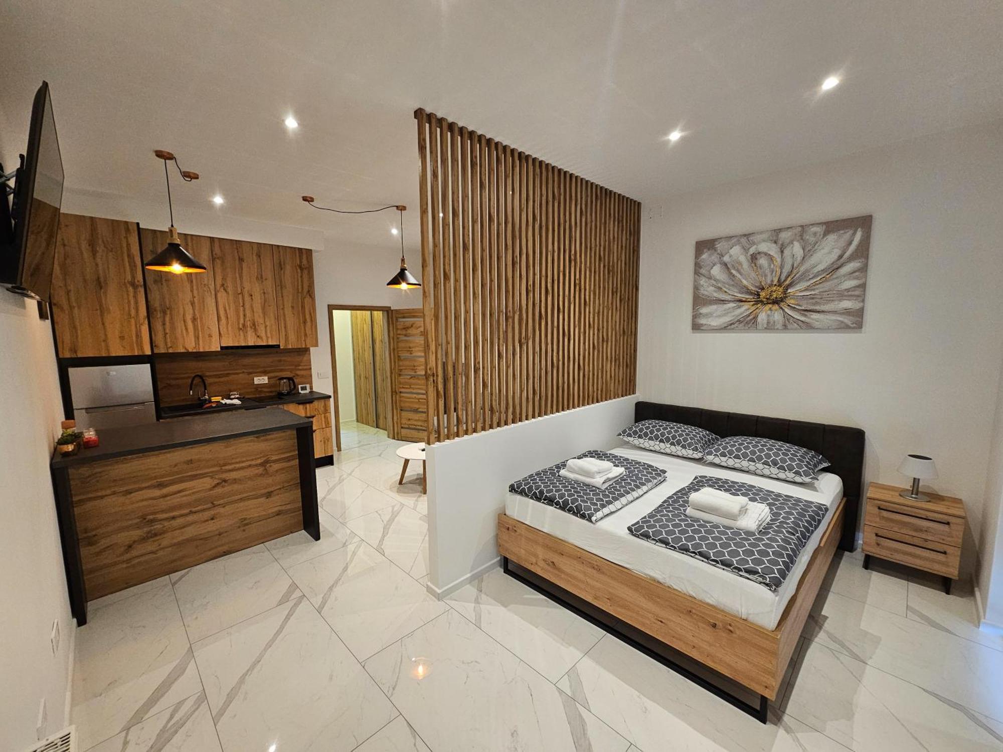 Apartmani New York Nova Gradiska Buitenkant foto
